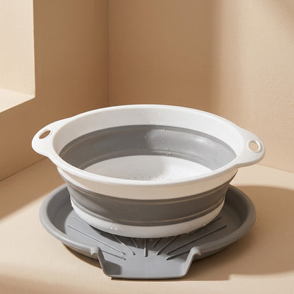 Drainsnap™ Foldable Plastic Drain Basket Set