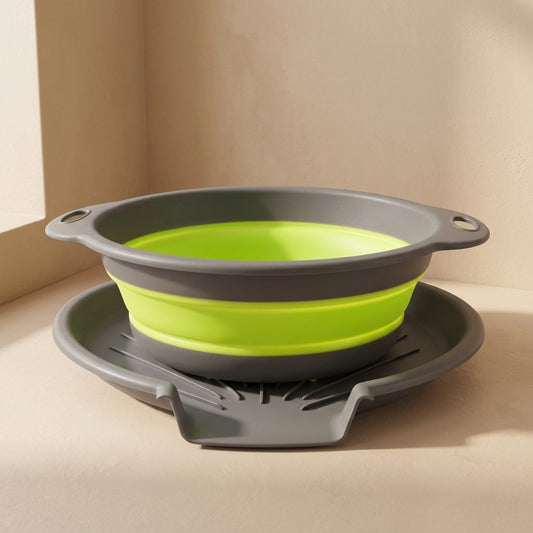 Foldrinse™ Folding Plastic Fruit Washing Basket