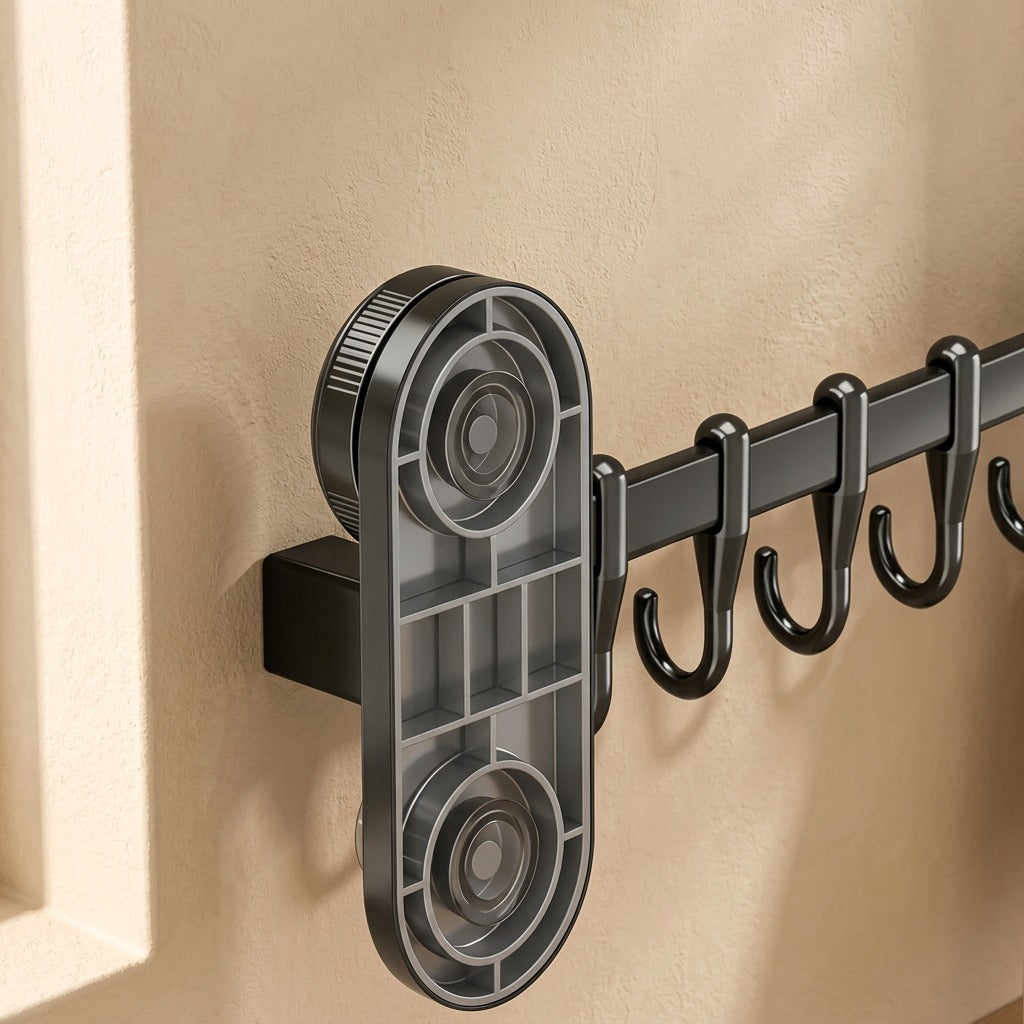 Walltier™ Kitchen Wall Storage Rack, material and detail close-up