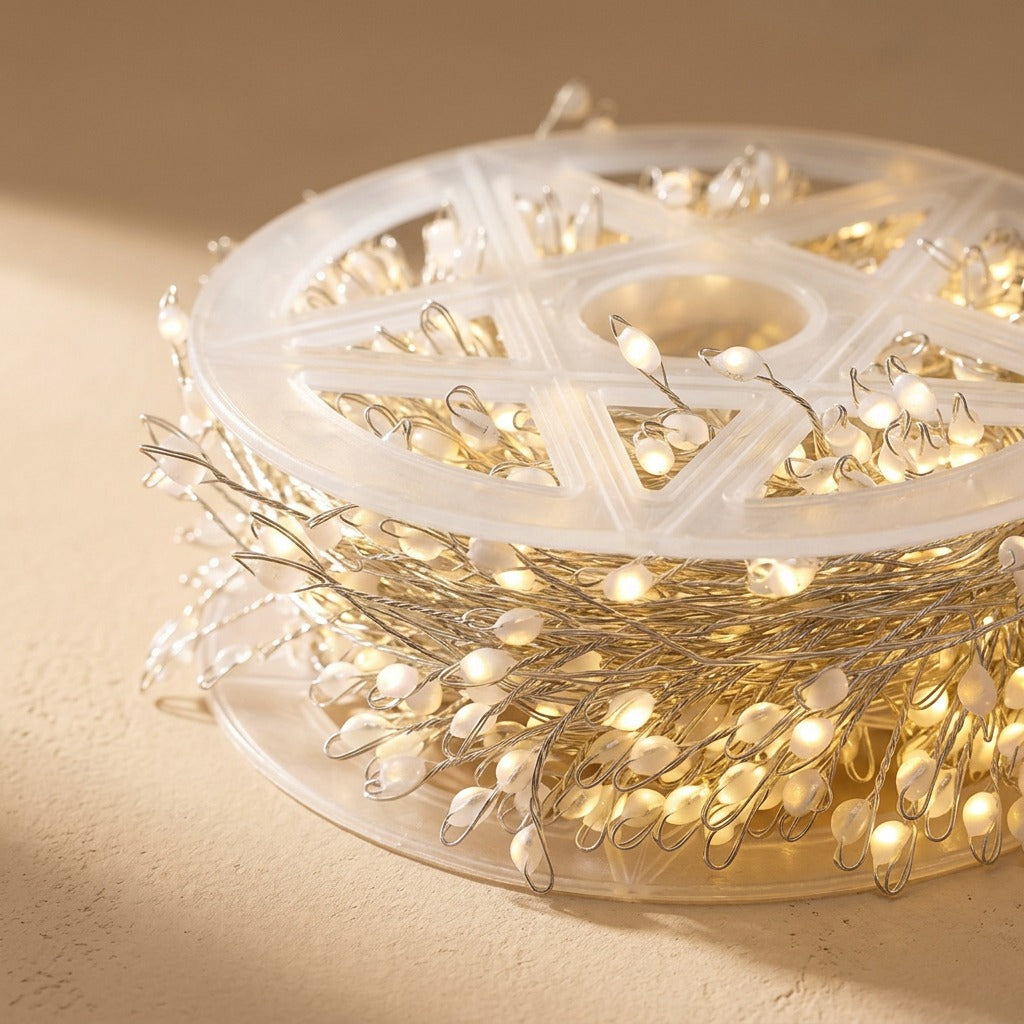 Emberstrand™ Copper Wire String Lights, material and detail close-up