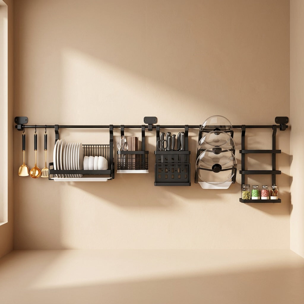 Rackwell™ Stainless Steel Kitchen Storage Rack