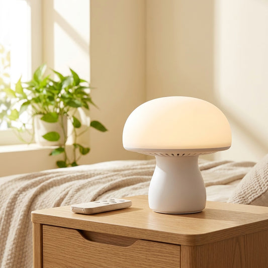Glowagain™ Rechargeable Night Light in a calm home setting