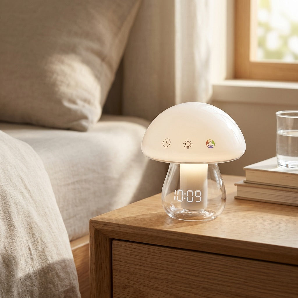 Glowagain™ Rechargeable Night Light, styled close view