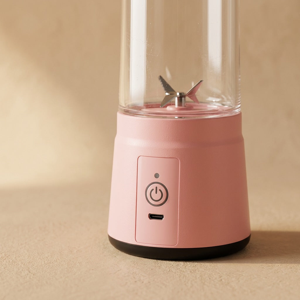 Blendcup™ Portable Electric Juicer Cup, material and detail close-up