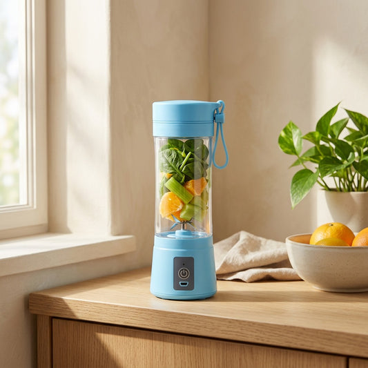 Blendcup™ Portable Electric Juicer Cup in a calm home setting