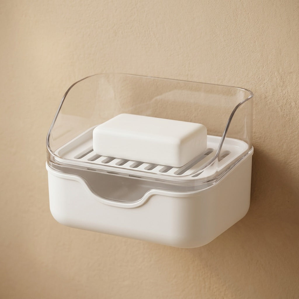 Stowwell™ Plastic Bathroom Storage Box, material and detail close-up
