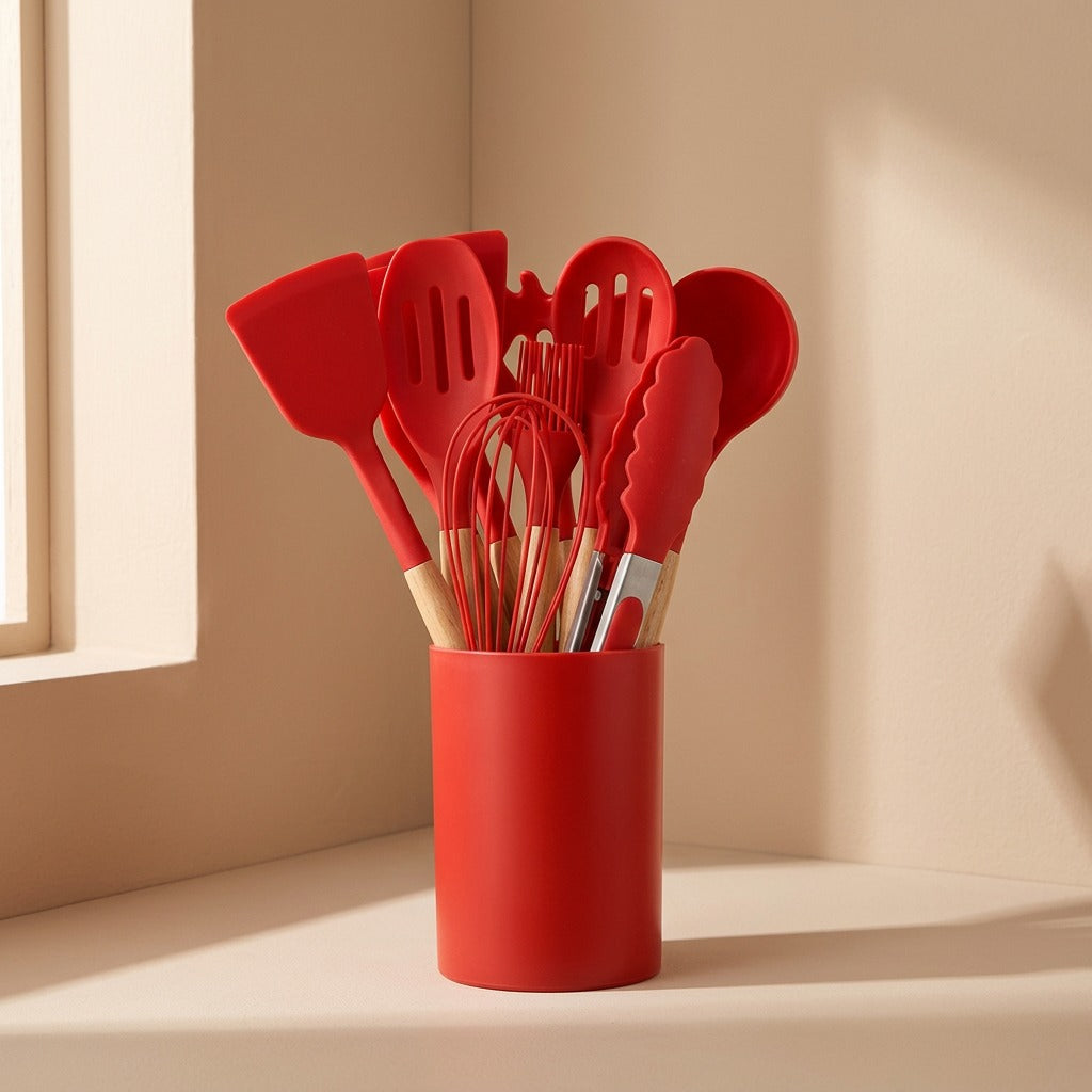 Silikit™ 12-Piece Silicone Kitchen Utensil Set