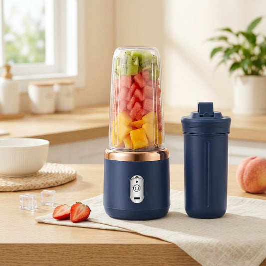 Blendtrek™ Portable Rechargeable Juice Cup in a calm home setting