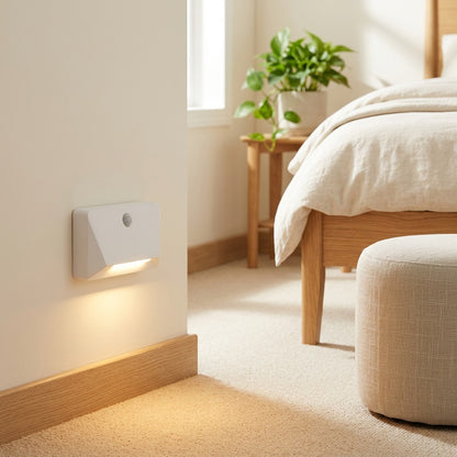 Duskgleam™ Inductive Sensor Night Light in a calm home setting