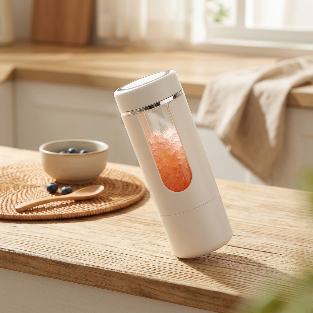 Juicevolt™ Portable Charging Juice Cup, styled close view