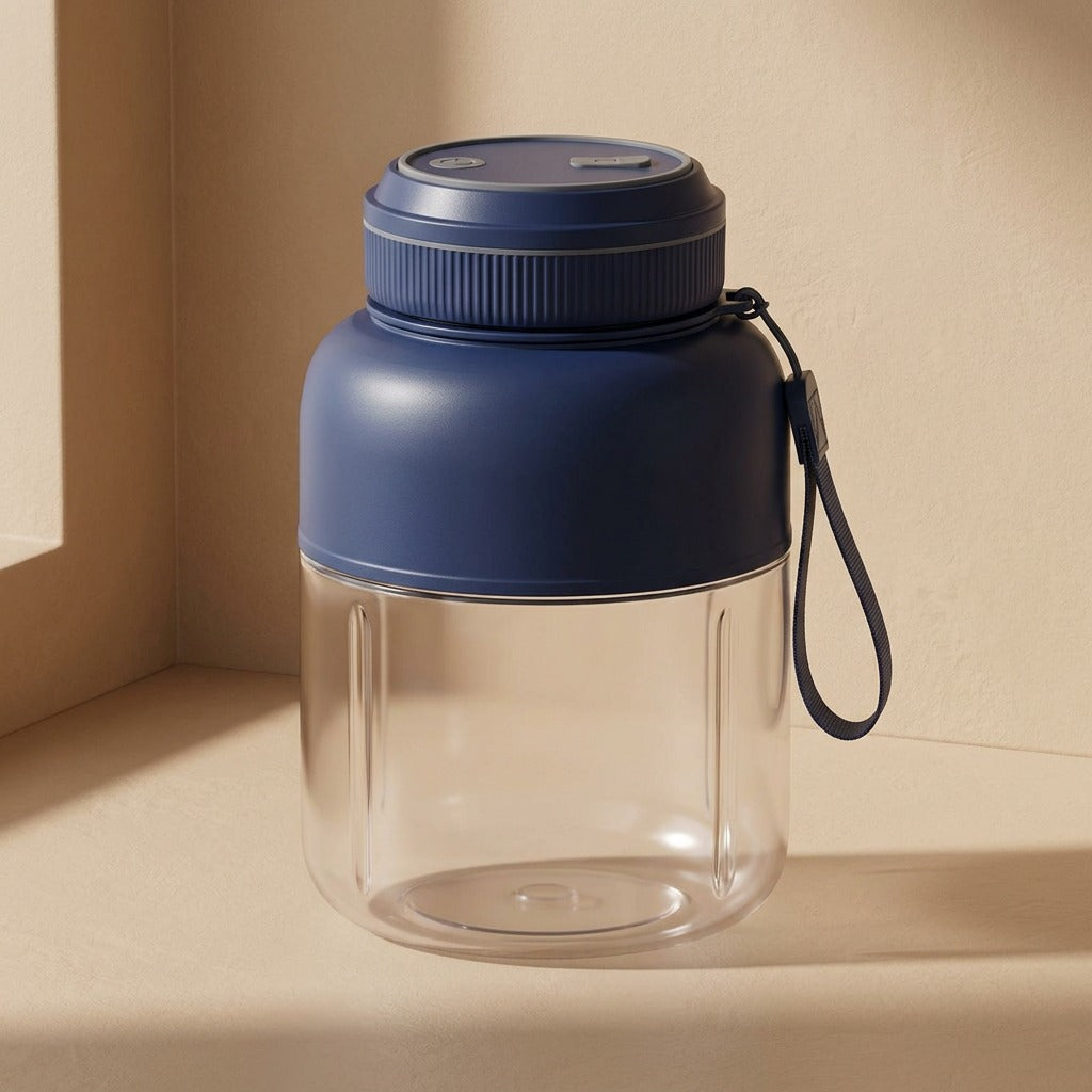Lidlock™ Portable Juicer Cup With Double Lid