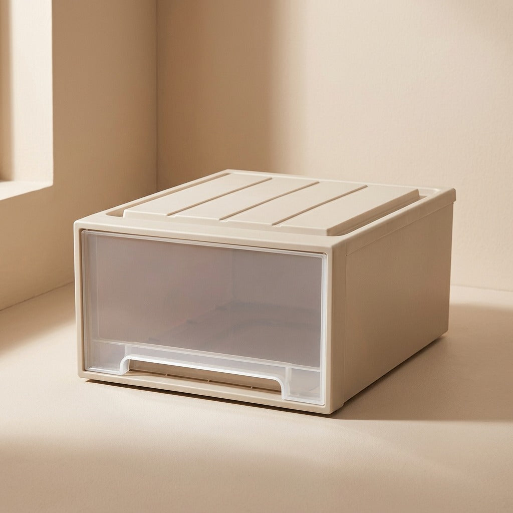 Drawerhaven™ Transparent Polypropylene Drawer Storage Box