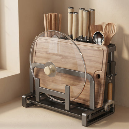 Tooltuck™ Carbon Steel Kitchen Utensil Rack