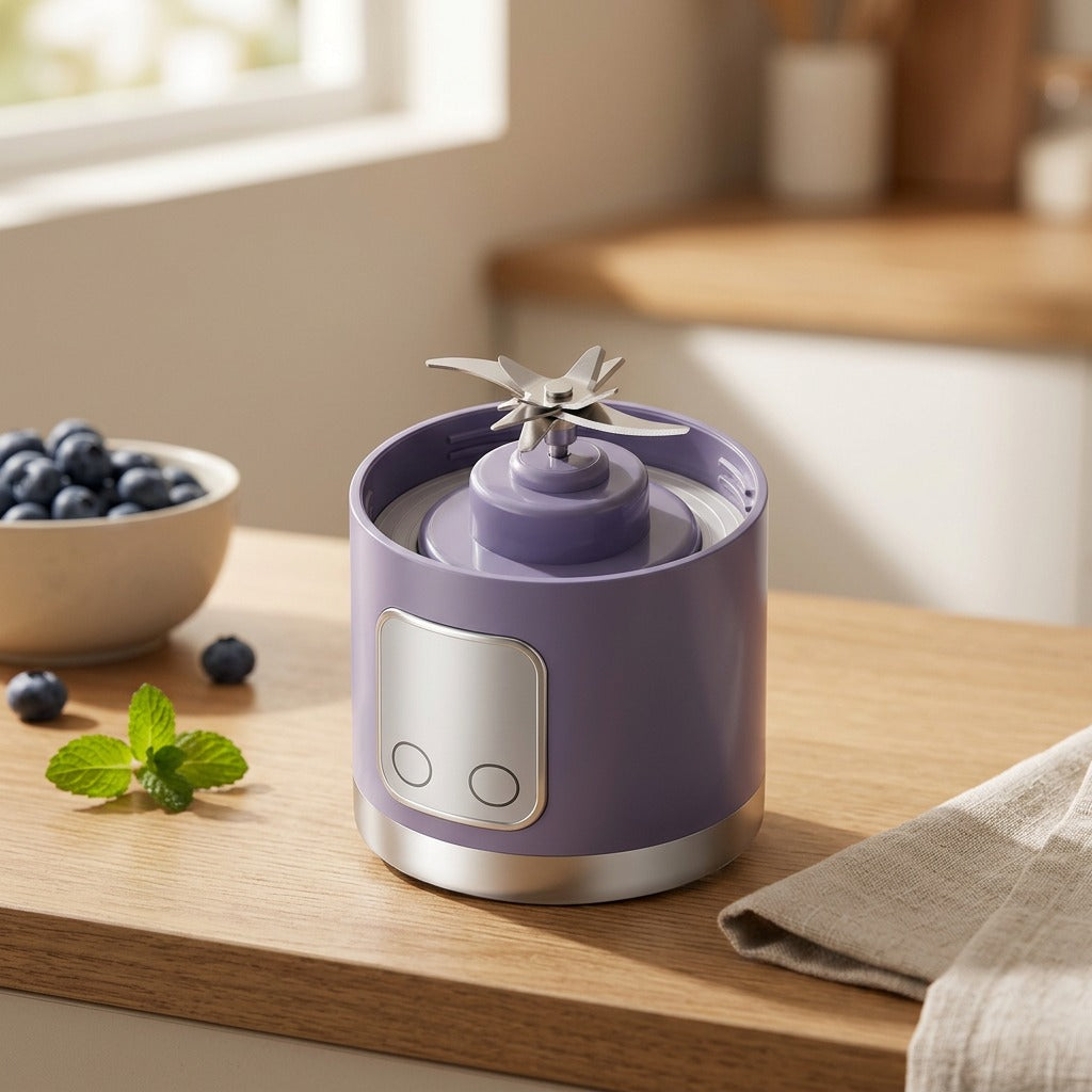 Plugpour™ USB Portable Juicer Cup, styled close view