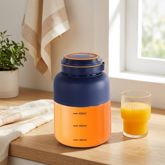 Juiceglow™ Digital Display Juicer Cup in a calm home setting