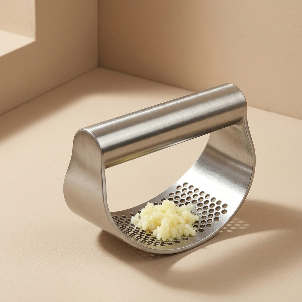 Clovepush™ 430 Stainless Steel Garlic Press