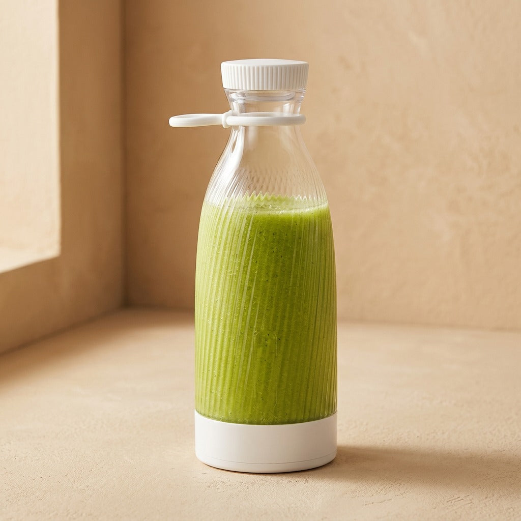 Sipcarry™ Rechargeable Portable Juice Cup, material and detail close-up