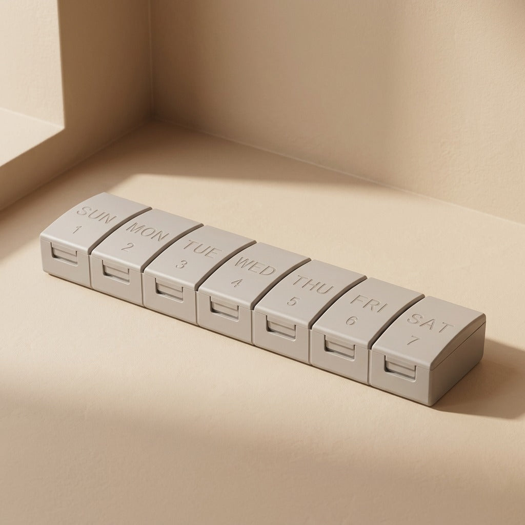 Weekwell™ 7-Compartment Pill Box