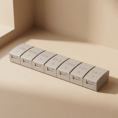 Weekwell™ 7-Compartment Pill Box