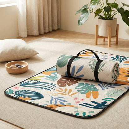 Drymead™ Waterproof Picnic Mat in a calm home setting
