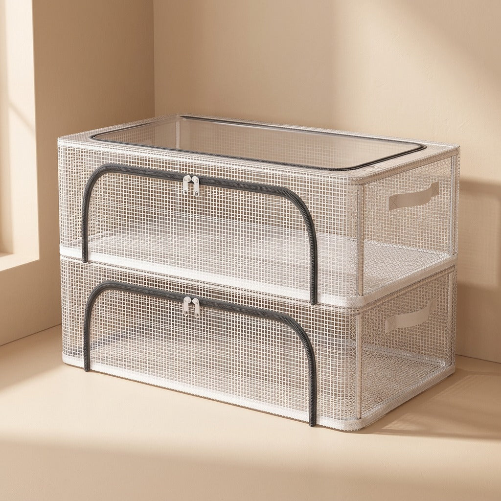 Shoetuck™ Foldable PVC Shoe Storage Box