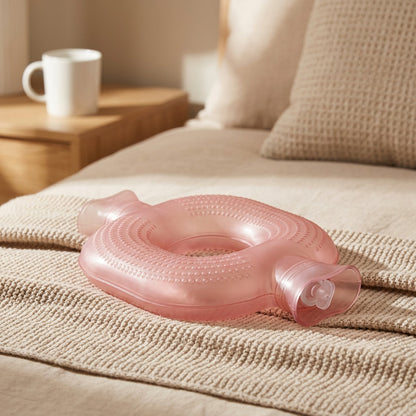 Heatnest™ High Density PVC Hot Water Bottle, styled close view