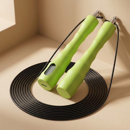 Hopcount™ Electronic Counting Steel Wire Jump Rope