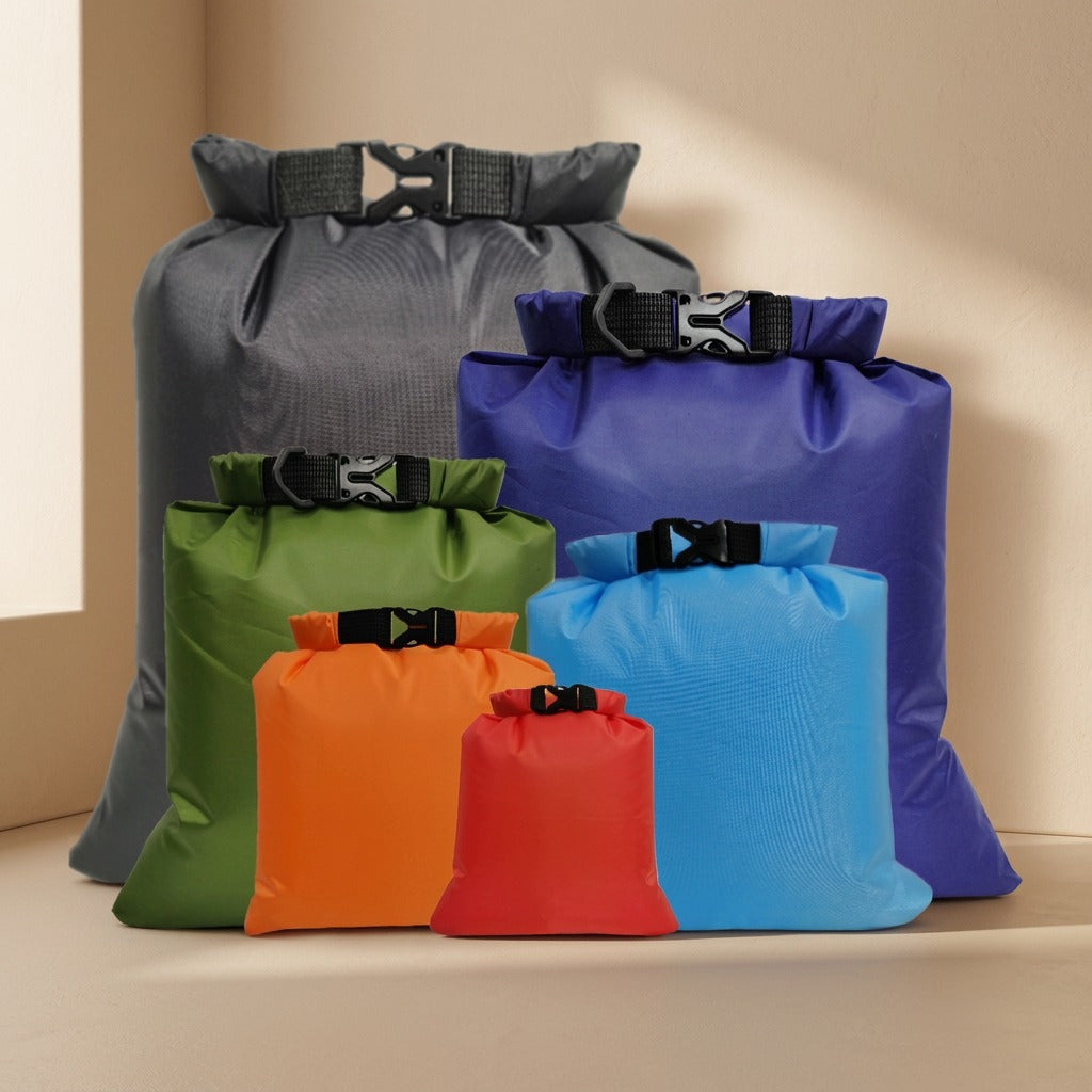 Rainroll™ Six-Size Waterproof Dry Bag Set