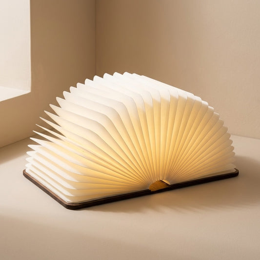 Pageglint™ Folding Book Light With Three-Color LED