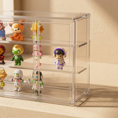 Toyvista™ PET Figure Display Box, material and detail close-up