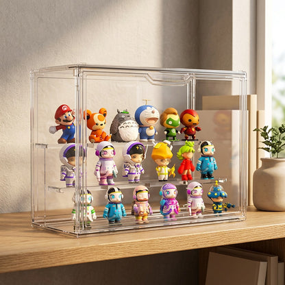 Toyvista™ PET Figure Display Box, styled close view