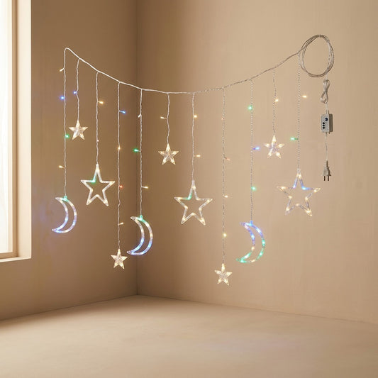 Moonwink™ Star Moon String Lights