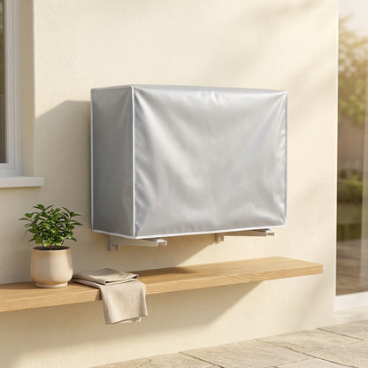 Covercalm™ Oxford Cloth Air Conditioner Cover in a calm home setting