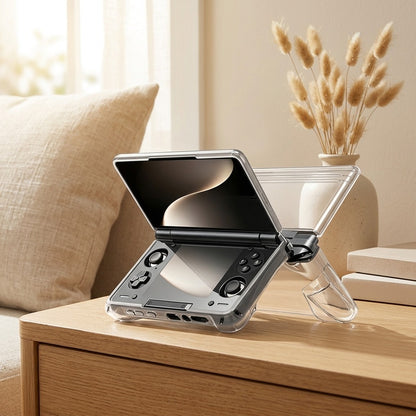 Thorveil™ AYN THOR Transparent TPU Protective Case in a calm home setting