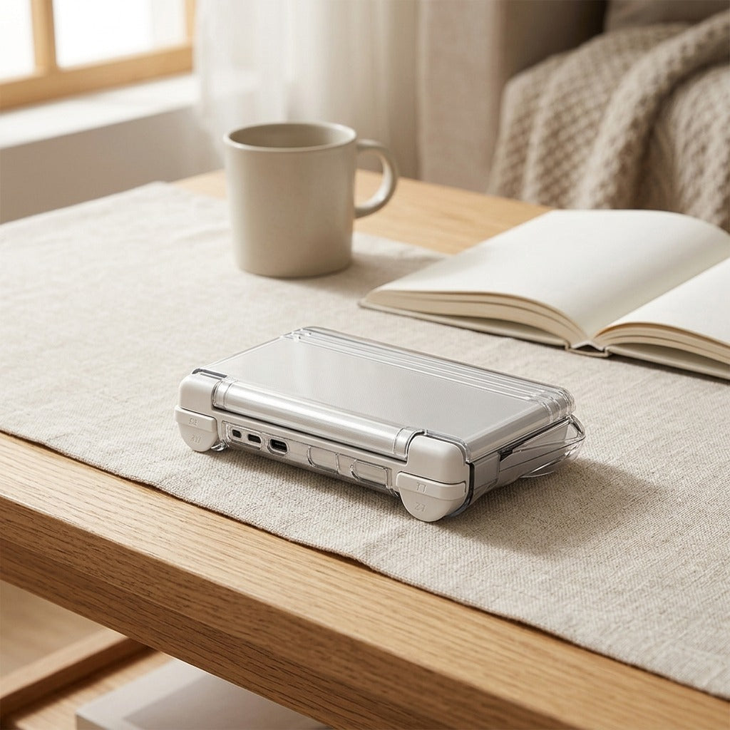 Thorveil™ AYN THOR Transparent TPU Protective Case, styled close view