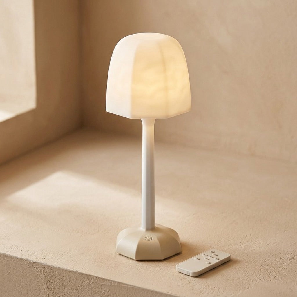 Watersheen™ Water Ripple Table Lamp With Remote, material and detail close-up