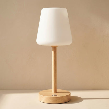 Wineglow™ Wine Glass Table Lamp With Touch Switch, material and detail close-up