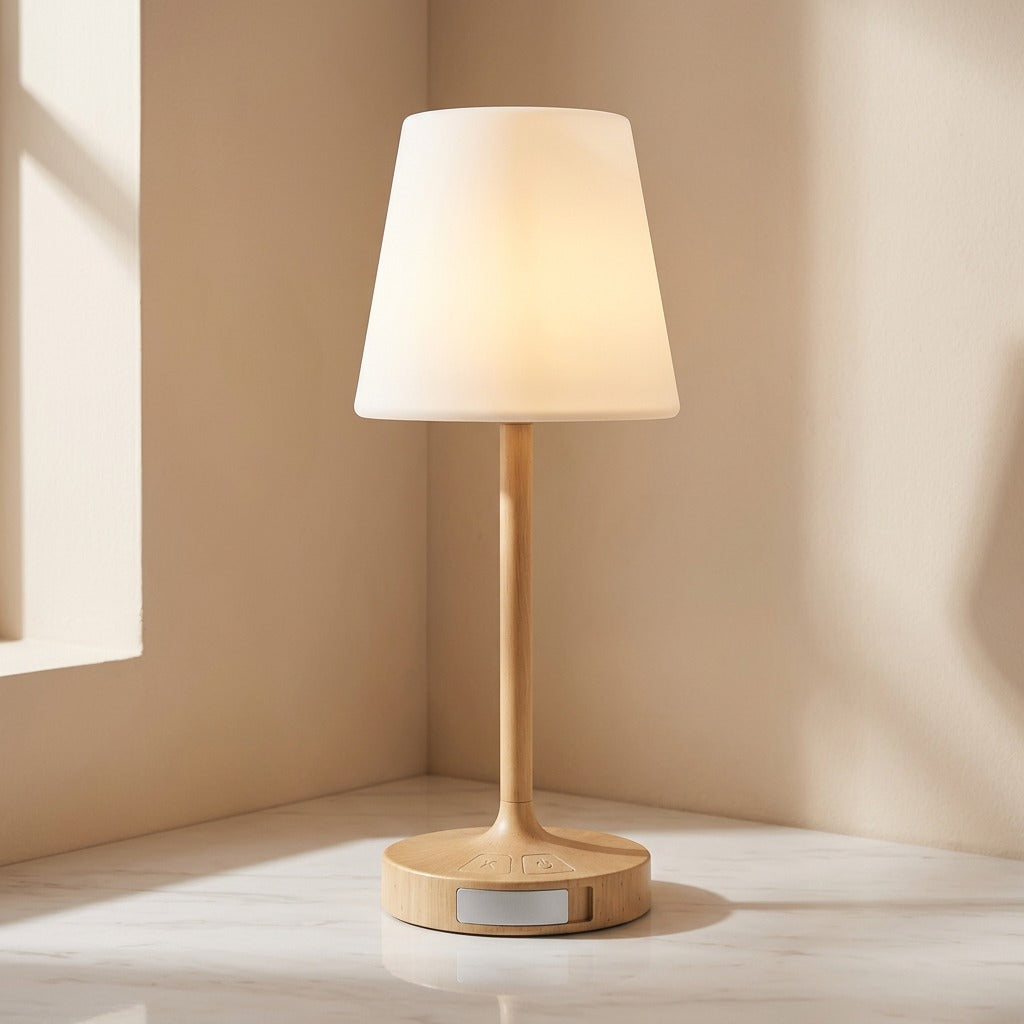 Wineglow™ Wine Glass Table Lamp With Touch Switch