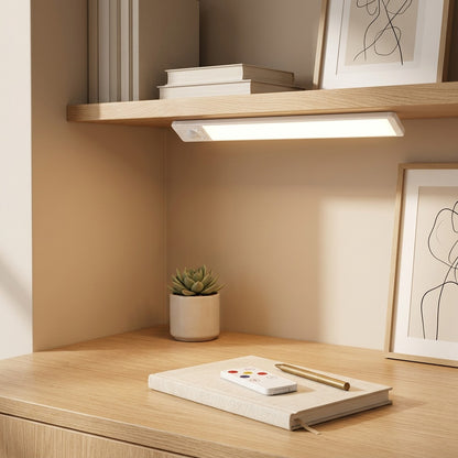 Tapbeam™ Remote Control Desk Lamp in a calm home setting