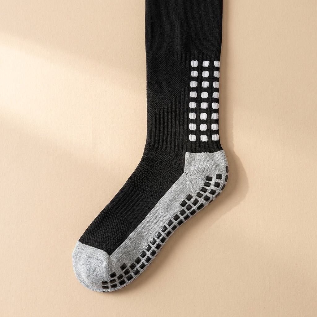 Sprintknit™ High-Tube Polyester Sports Socks, material and detail close-up