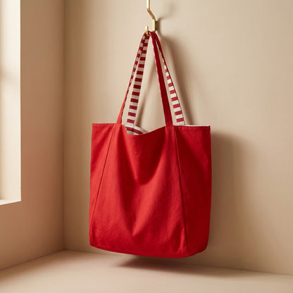 Totesail™ Cotton Linen Canvas Shopping Tote Bag