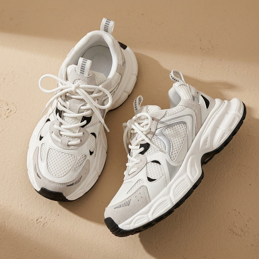 Lightmesh™ Lightweight Mesh Running Shoes for Women, material and detail close-up