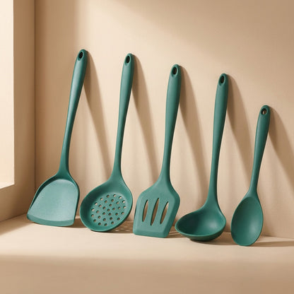 Soupserve™ Silicone Soup Spoon Utensil Set