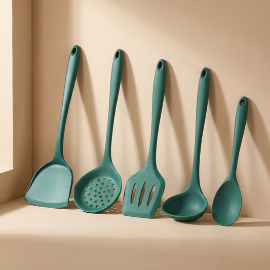 Soupserve™ Silicone Soup Spoon Utensil Set
