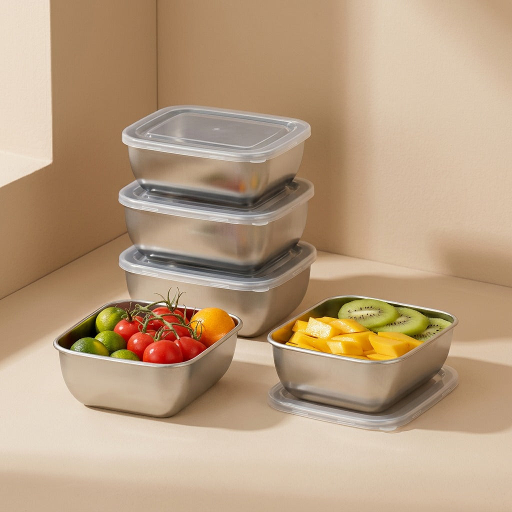 Mealbright™ 304 Stainless Steel Lunch Box