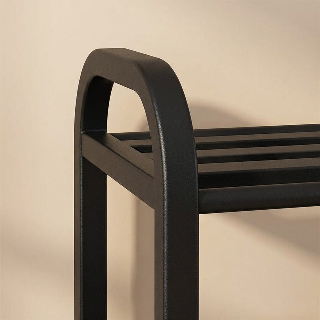 Tierstep™ Plastic Multilayer Shoe Rack, material and detail close-up