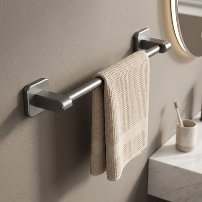 Rackstick™ No-Drill Bathroom Towel Rack, styled close view