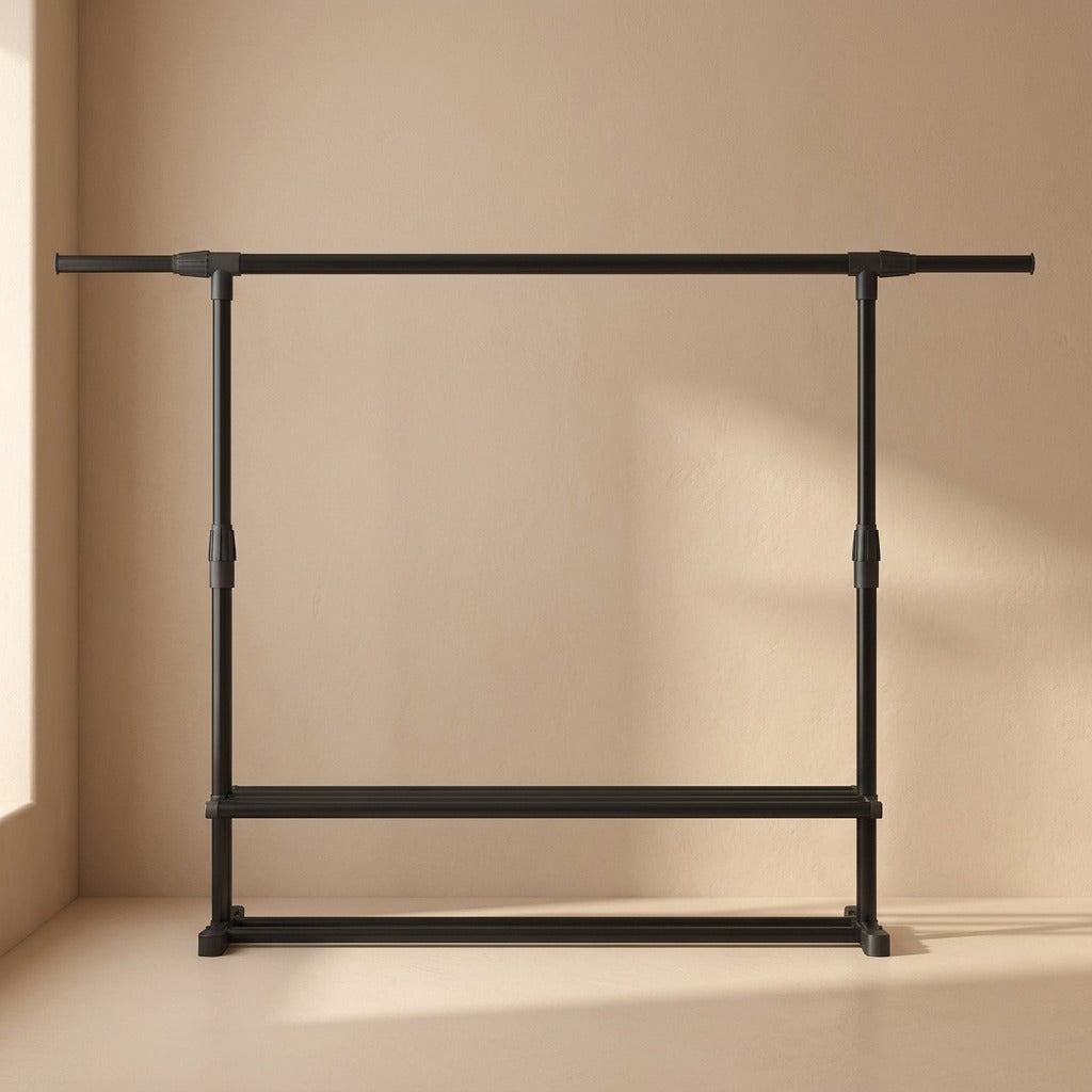 Drybeam™ Iron Double-Rod Clothes Drying Rack