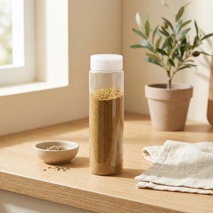 Herbshake™ Plastic Solid Seasoning Bottle in a calm home setting