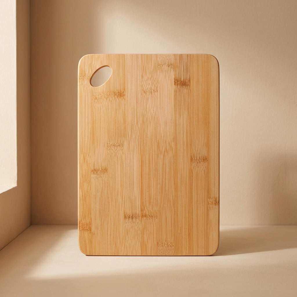 Bamboochop™ Bamboo Cutting Board With Oval Hole